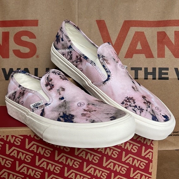 Vans Slip-On Sf Floral Dye Multi/Marshmallow WMNS - Picture 5 of 16